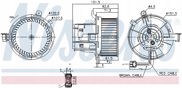 550 290_B VENTILATEUR NAGRZ.DB C-KLASA 08-14