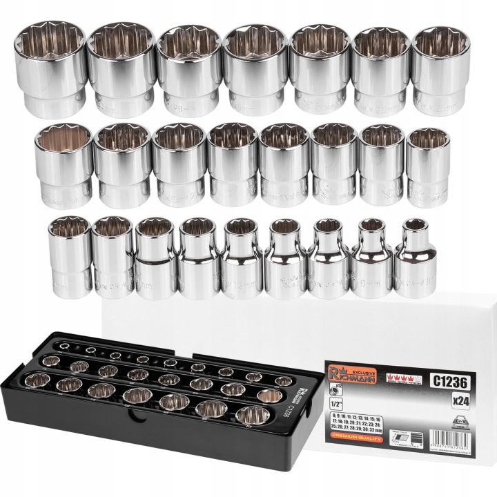 RICHMANN COLLECTEUR 1/2' 12-KATNE 8-32MM 24 EL C1236T