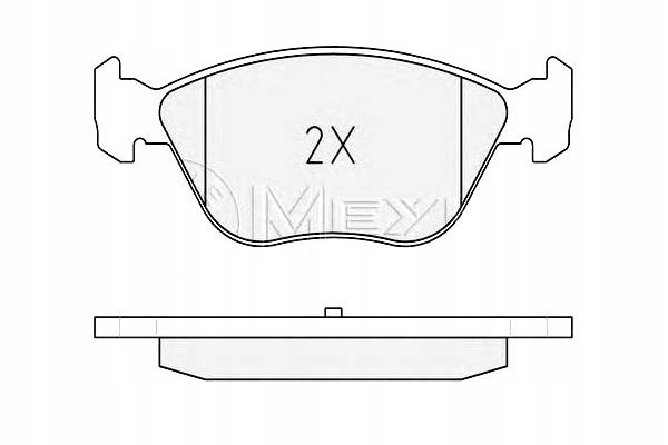 ZAPATAS DE FRENADO FIAT P. BRAVO/MAREA/MULTIPLA 96-10 CON SENSOR 0252163619/W 