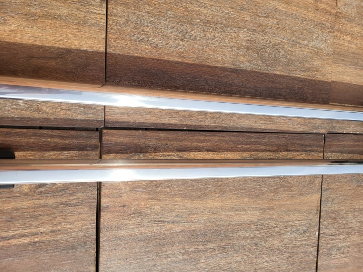 JEEP CHEROKEE LIBERTY KK 07-12 BARRES DE TOIT CHROME ENSEMBLE CHROME
