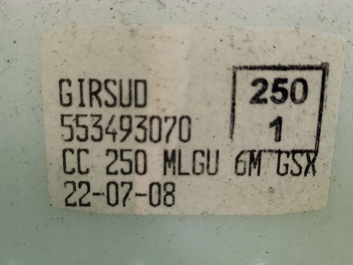 CRIC CHANGEMENTS VITESSE PEUGEOT BOXER 553493070