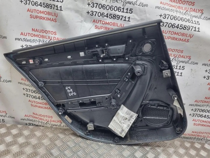 COLLECTEUR ARRIÈRE DROITS PORTES AUDI A4 (8K2, B8) 8K0867306 2.0L DIESEL 2008