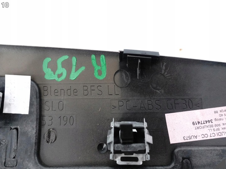 AUDI A7 S7 RS7 4G8 C7 10-18 MOULURE DÉCOR TABLEAU DE BORD INSTRUMENTATION CONSOLES KB4