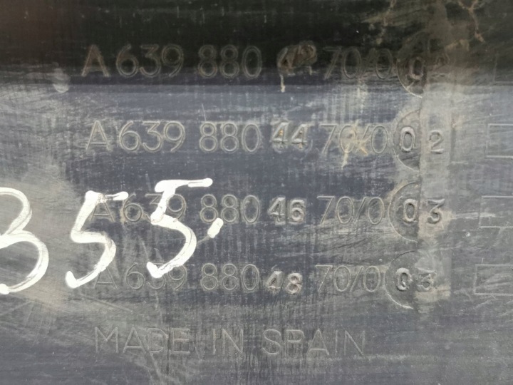 PARE-CHOCS AVANT AVANT MERCEDES VITO VIANO 639 A639 W639