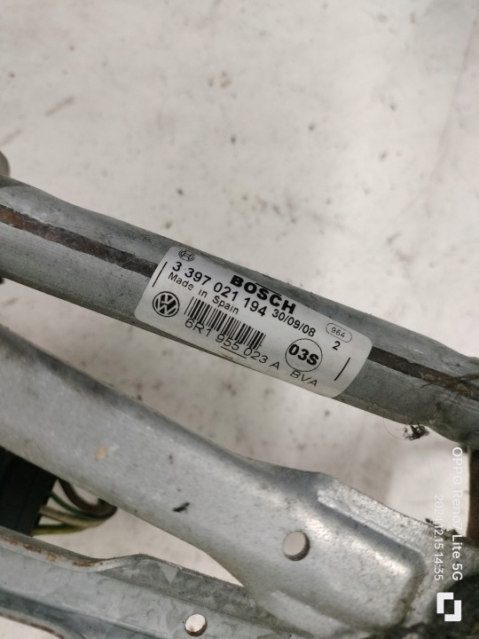MÉCANISME ESSUIE-GLACES SEAT IBIZA 6R PETIT MOTEUR ESSUIE-GLACES AVANT 6R1955119