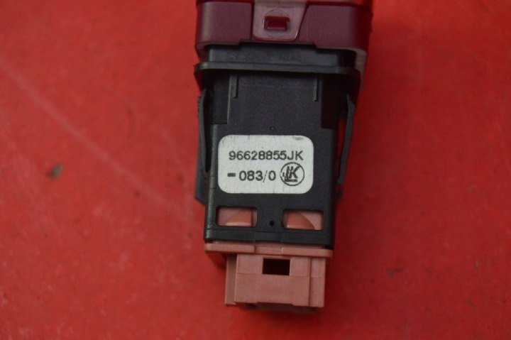 COMMUTATEUR FEUX D'URGENCE 96628855JK CITROEN C3 PICASSO 1 I 08-13