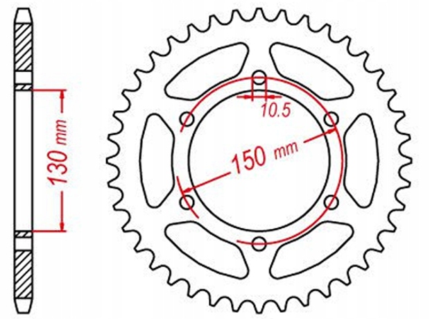 JUEGO DE ACCIONAMIENTO DID X-RING JT YAMAHA XJ6 2009-15 