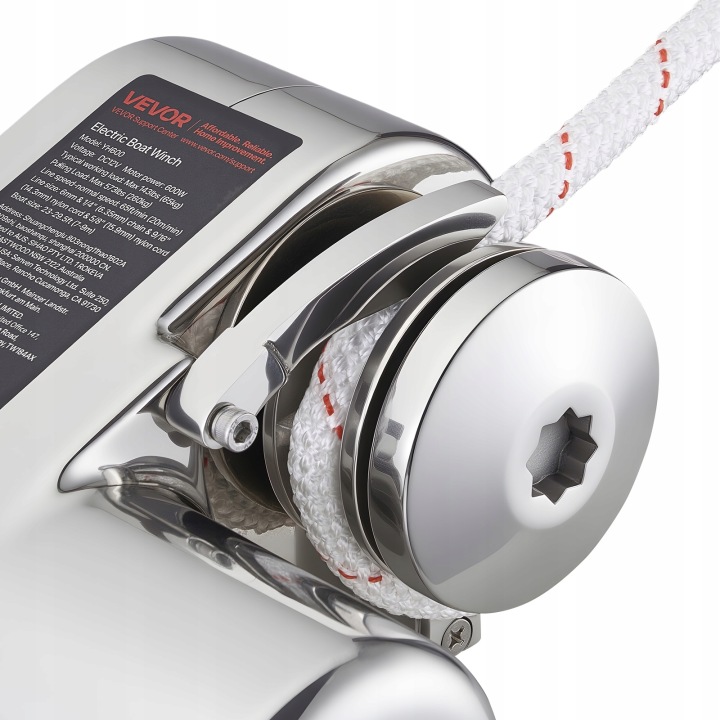 VEVOR WCIAGARKA ÉLECTRIQUE TYPE HORIZONTAUX AVEC ACIER INOXYDABLE 12V DC 600W
