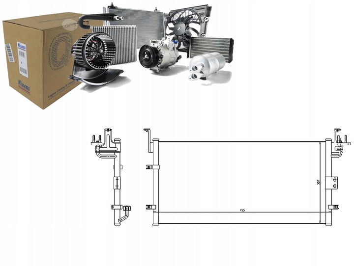 CONDENSADOR NISSENS 94447 