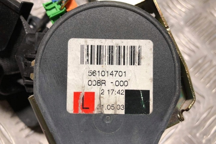 CEINTURE DE SÉCURITÉ AVANT GAUCHE MERCEDES-BENZ E (W211) 601526300 3.2L