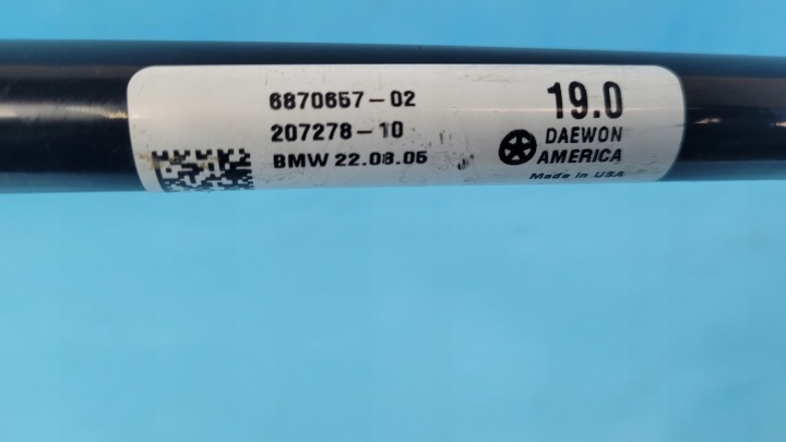 BMW X3 G01 LCI SDRIVE30I 23R BARRE DE LIAISON STABILISATEUR ARRIÈRE 6870657