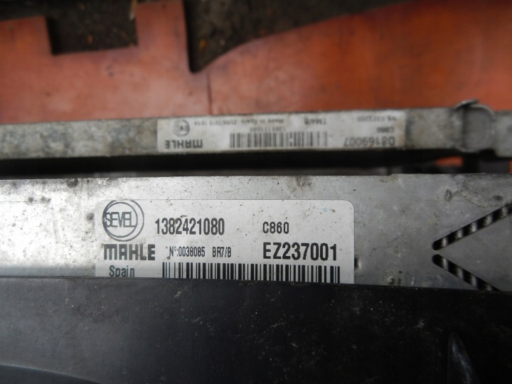 ENSEMBLE RADIATEURS VENTILATEURS DUCATO III 2.3 MULTIJET 19R 14-