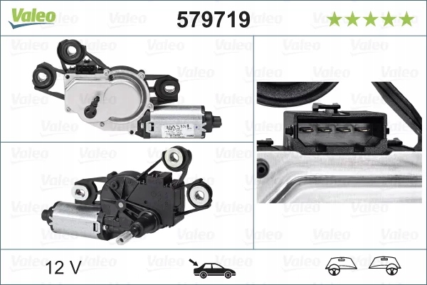 VALEO 579719 MOTOR LIMPIAPARABRISAS 