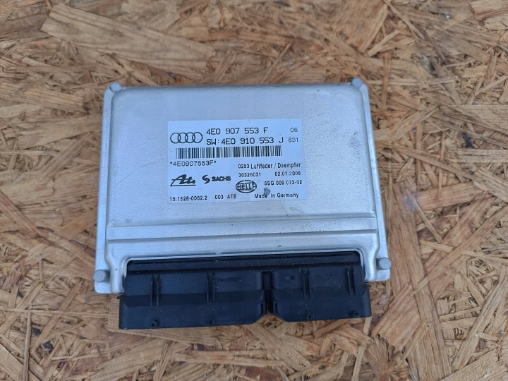 CONTRÔLEUR MOTEUR AUDI A8 D3 3.0 4E0907553F 4E0910553J PROGRAMMATION