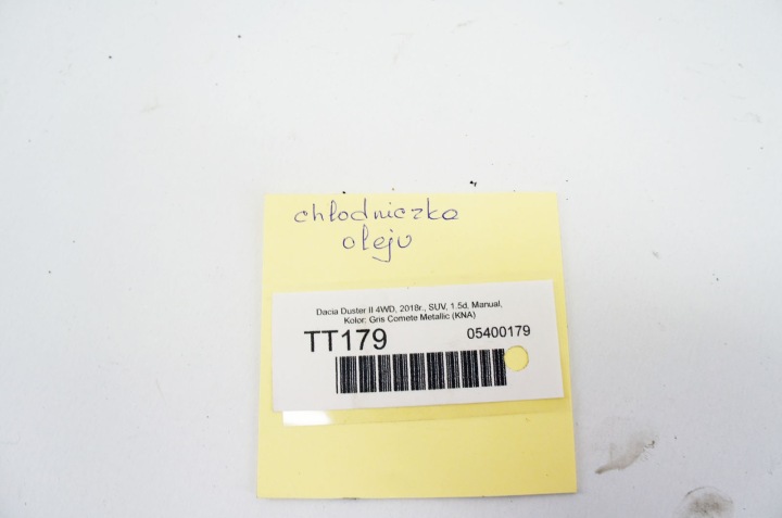 TT179 DACIA DUSTER II 1.5D RADIATEUR RADIATEUR HUILES