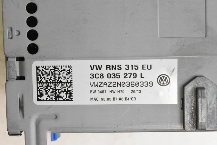 RADIO AUTORADIO CD NAVI 3C8035279L VW TIGUAN 1 I LIFT 11-17