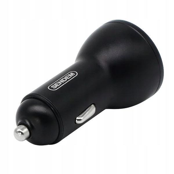 ECOBOX CHARGEUR AUTOMOBILE USB 2 CV TYP-C 78W QC PD NOIR D18