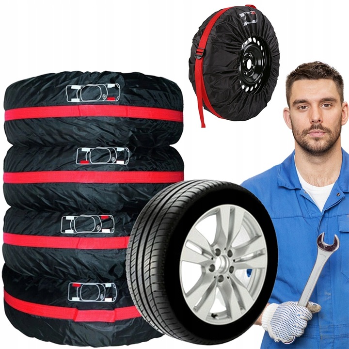 HOUSSES SUR PNEUS WOBELL 17″ PLU 832 4 PCS