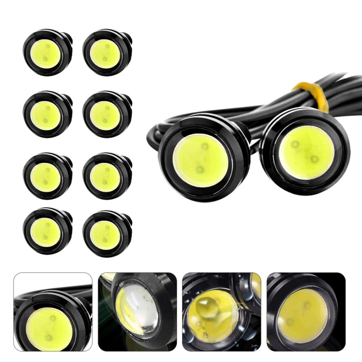 10 PIÈCES ZOLTYCH FEUX LED VERS VOITURES ALUMINIUM PHARE MARCHE ARRIÈRE