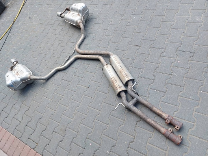 SILENCIEUX ÉCHAPPEMENT CENTRAL FINAL AUDI A6 C6 3.2 V6