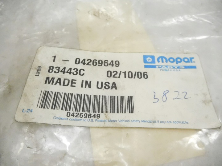 FILTRE BOÎTE DE VITESSES MOPAR CHRYSLER DODGE 4269649
