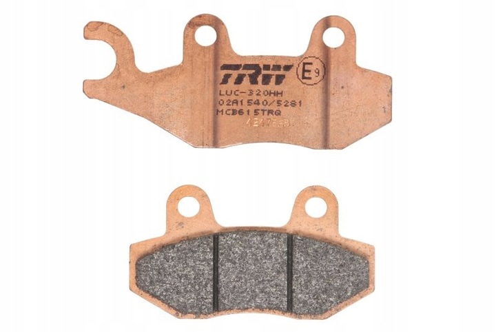 PADS BRAKE TRW/LUCAS MCB615TRQ photo 1 - milautoparts-fr.ukrlive.com