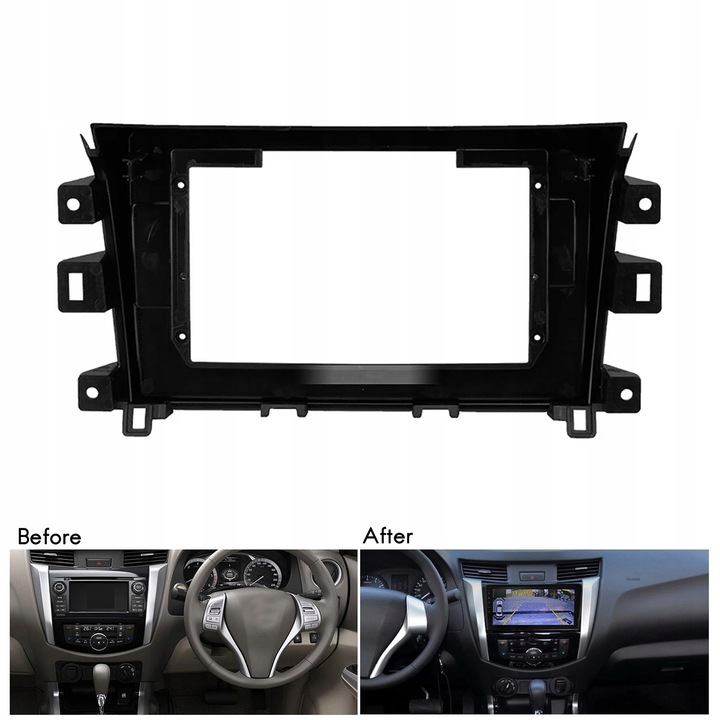 PARA NISSAN NAVARA 2014-2015 DVD STEREO BASTIDOR PLACA 