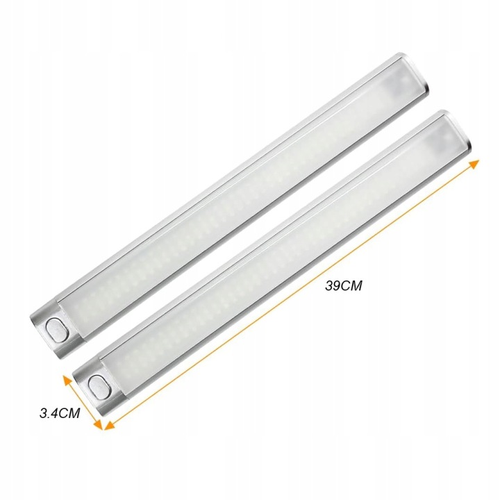 MOULURE SWIETLNA LED 2 PCS ÉCLAIRAGE CABINES HAUTEUR QUALITÉ