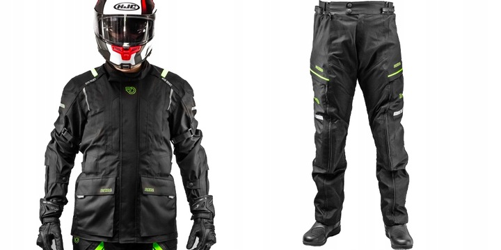 RIDA MONO JUEGO CHAQUETA PANTALONES MOTOCICLETA 