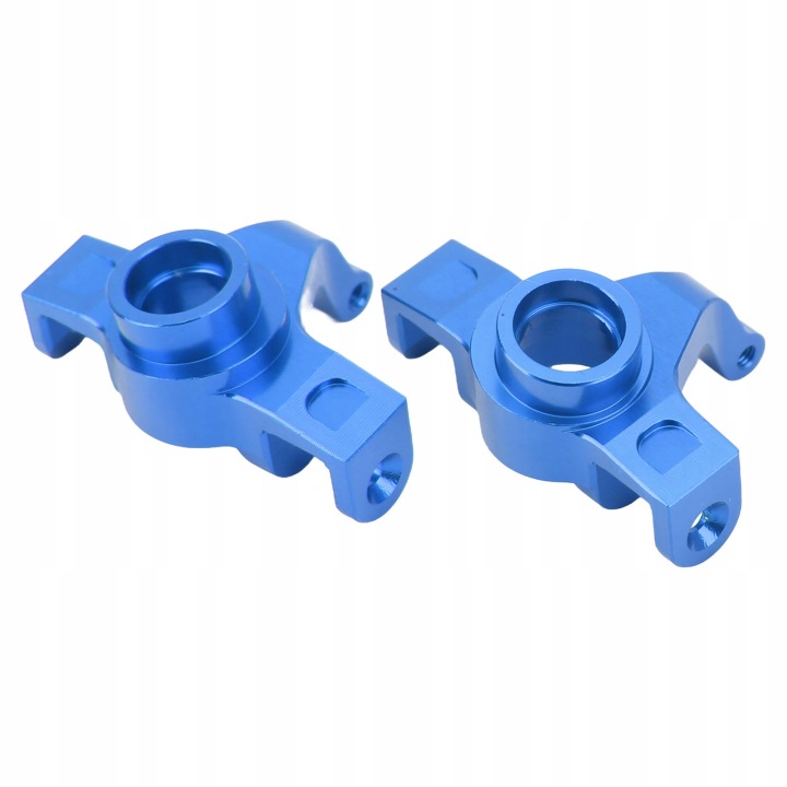 2 PIÈCES RC CAR STEERING CUP STOP ALUMINIUM CIEMNONIEBIESKI POUR MJX 16208 16207 16210