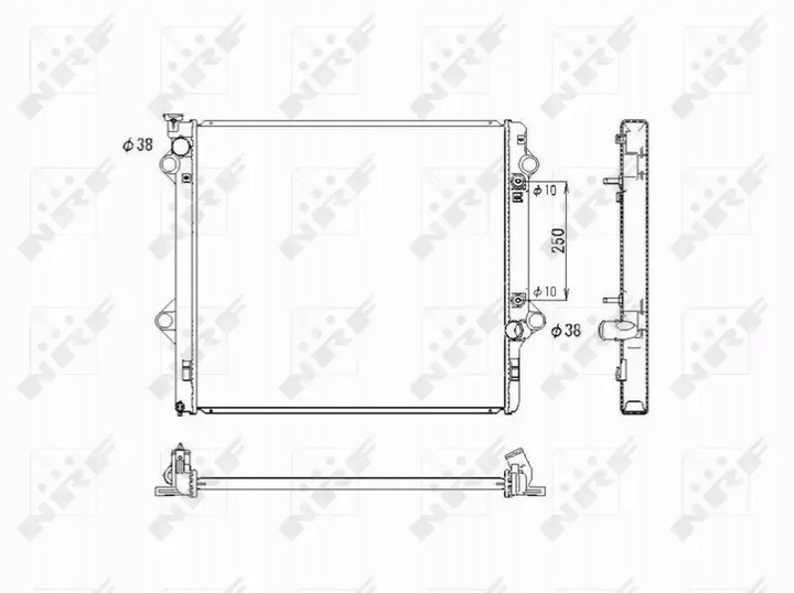 NRF RADIATEUR EAUX 53575 photo 2 - milautoparts-fr.ukrlive.com