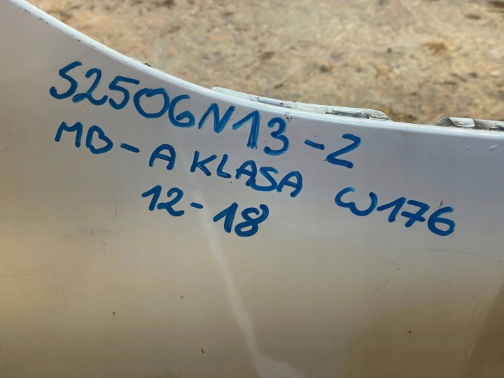 MERCEDES A CLASSE W176 12-18 PARE-CHOCS ARRIÈRE ARRIÈRE