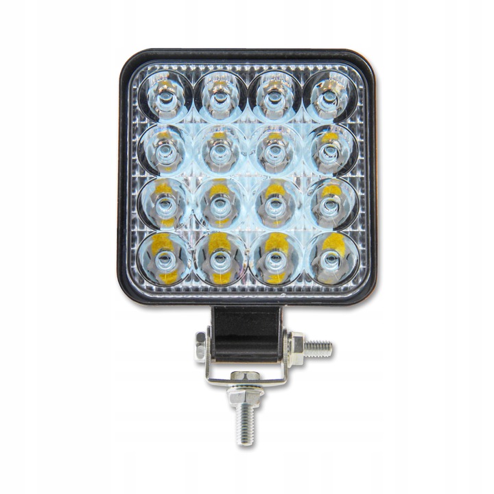 FARO EN FUNCIONAMIENTO DIODO LUMINOSO LED 48W HALÓGENO ANTINIEBLA 12V 24V 