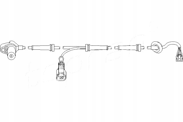 SENSOR ABS TOPRAN 60246 LAB113 AB1210 ALB221 photo 2 - milautoparts-fr.ukrlive.com