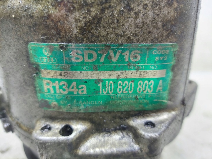 COMPRESSEUR COMPRESSEUR DE CLIMATISATION 1J0820803A AUDI A3 8L 1.6