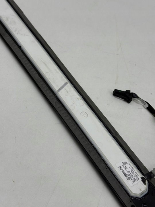 AUDI A6 S6 C7 MOULURE REVÊTEMENT SEUIL LED DROIT AVANT FONCTIONNEL ORIGINAL