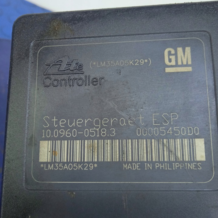 OPEL ASTRA H III POMPE CONTRÔLEUR ABS ESP 13157578