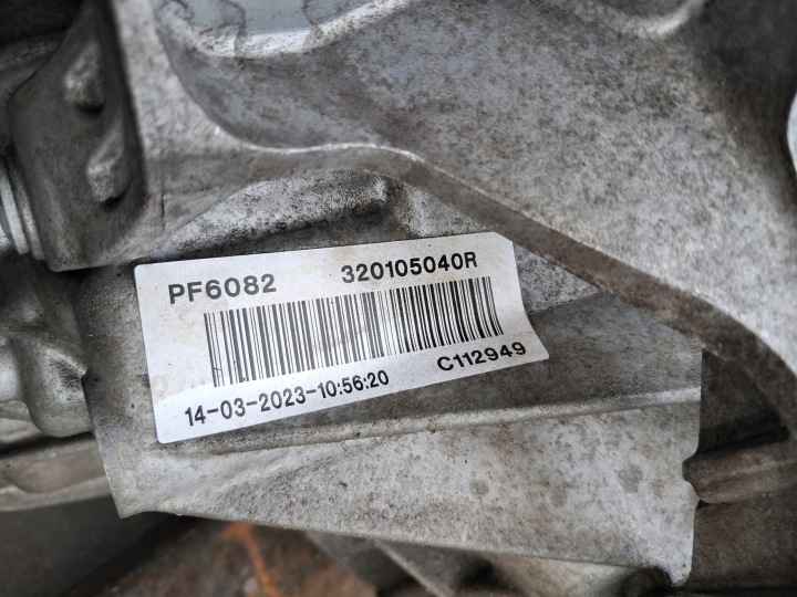 BOÎTE DE VITESSES RENAULT TRAFIC III LIFT 23R 2.0 DCI PF6082 320105040R