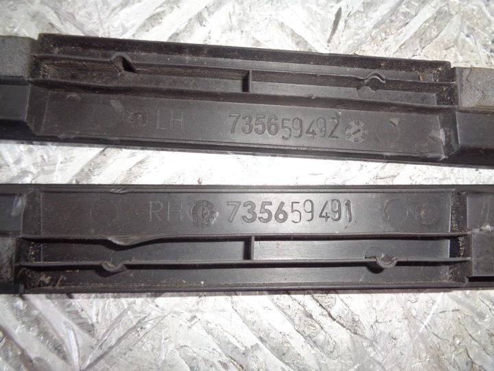 MOULURE TOITS GAUCHE DROITE FIAT TIPO 2 II BERLINE 2015- 735659491 735659492