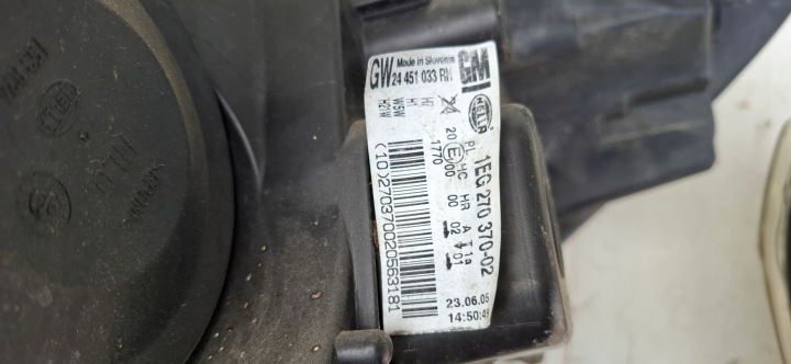 OPEL ASTRA H III 2004- PHARE DROIT GAUCHE AVANT ENSEMBLE EUROPE