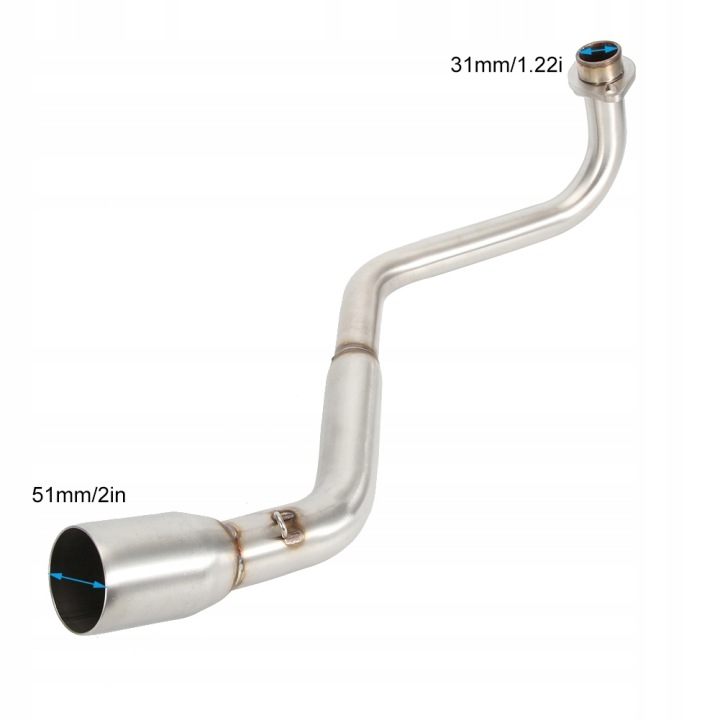 ÉCHAPPEMENT SPORTIF SILENCIEUX SYSTÈME DECAT VERS HONDA MSX125 2013-2019