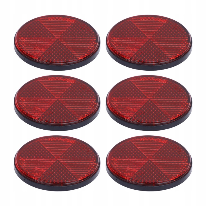 6PC ROND PHARES SAMOPRZYLEPNE 2.24 POUCES PROJECTEUR QW
