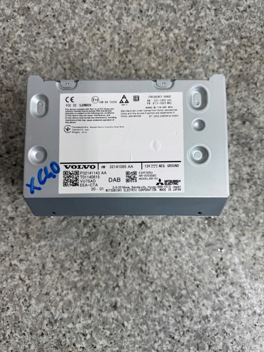 RADIO NAVIGATION DAB VOLVO XC40 2017-2024 32141143