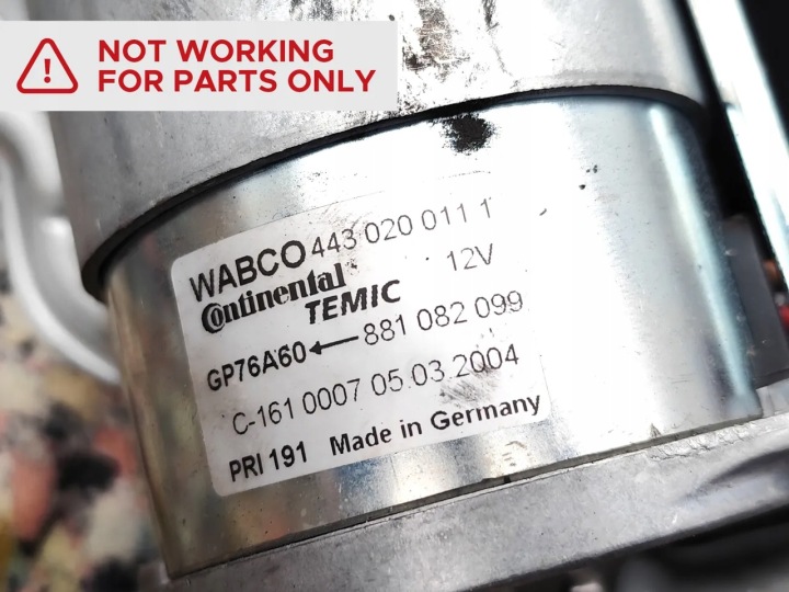 BMW X5 COMPRESSEUR SUSPENSIONS ARRIÈRE PNEUMATIQUE 3.0D DIESEL 1092349 SUV