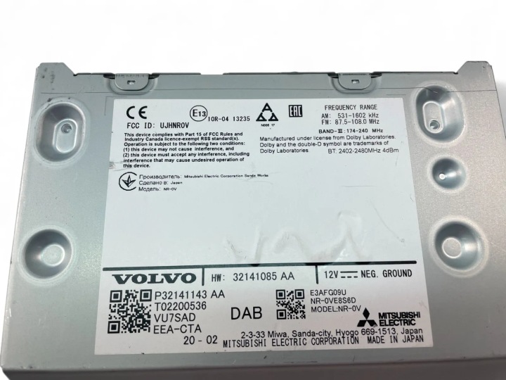 RADIO AVEC NAVIGATION VOLVO V60 II 32141085AA 30414550 2019