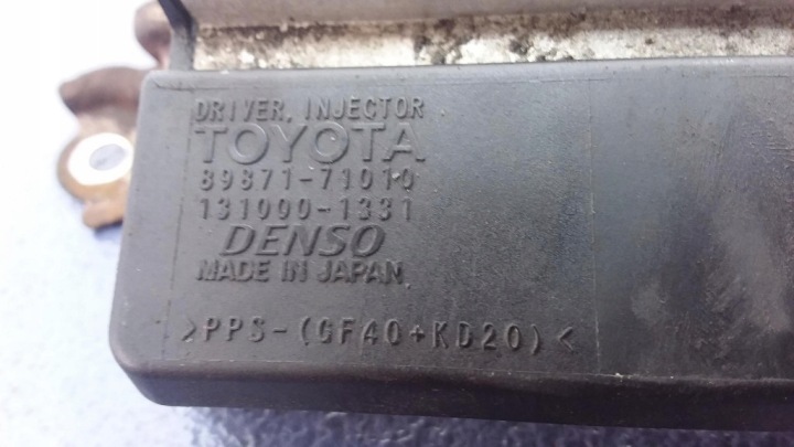 TOYOTA AVENSIS T25 2.0 D4D MODULE CONTRÔLEUR INJECTEURS 89871-71010