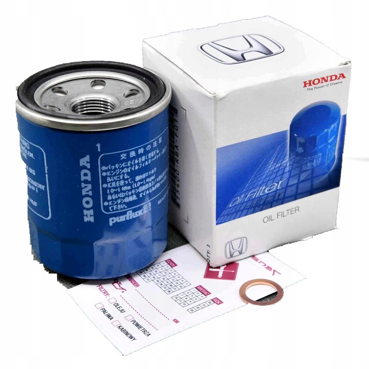 ORIGINAL FILTRO ACEITES HONDA 15400-RBA-F01 