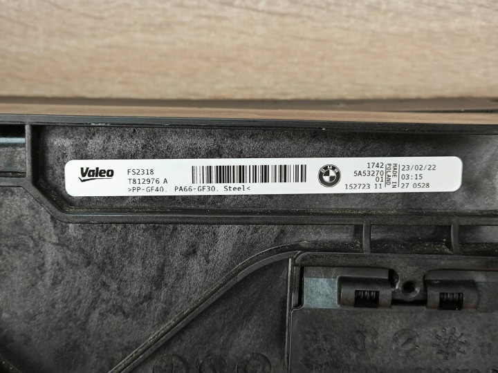 RADIATEURS ENSEMBLE VENTILATEUR BMW 4 G22 G23 G26 G20 G21 Z4 33KM! 430I XDRIVE