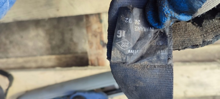 CEINTURE DE SÉCURITÉ GAUCHE AVANT RENAULT KANGOO I 33009759