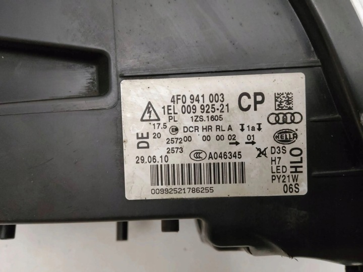 2011 AUDI A6 ALLROAD C6 PROJECTEUR 4F0941003CP